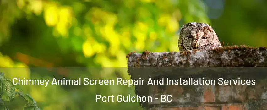  Chimney Animal Screen Repair And Installation Services Port Guichon - BC