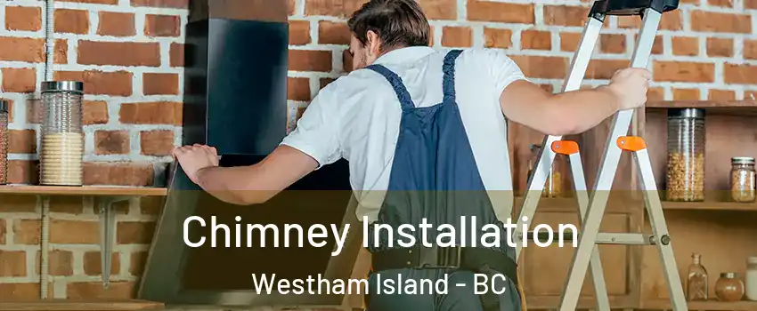  Chimney Installation Westham Island - BC