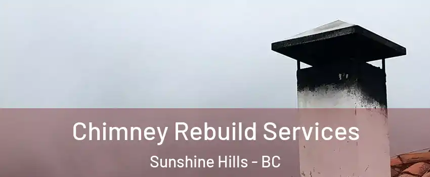  Chimney Rebuild Services Sunshine Hills - BC