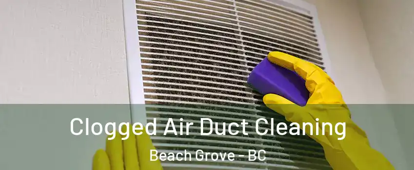  Clogged Air Duct Cleaning Beach Grove - BC