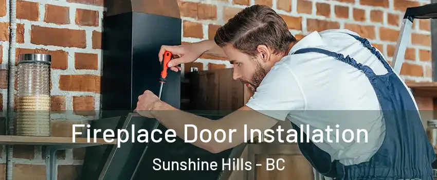  Fireplace Door Installation Sunshine Hills - BC