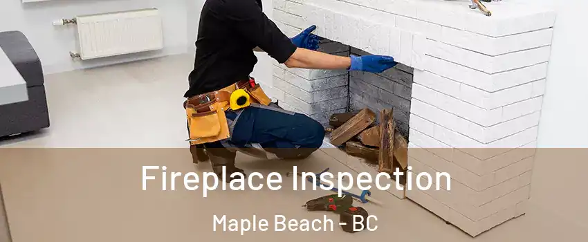  Fireplace Inspection Maple Beach - BC