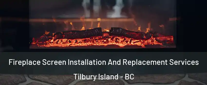  Fireplace Screen Installation And Replacement Services Tilbury Island - BC