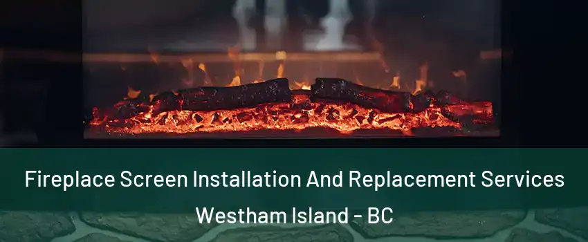  Fireplace Screen Installation And Replacement Services Westham Island - BC