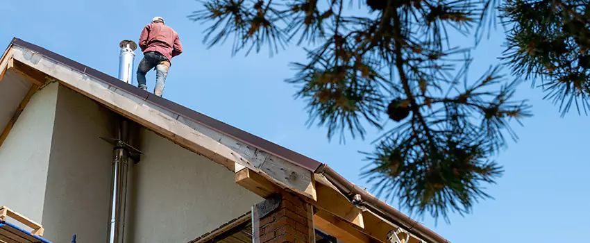 Prefab Chimney Flue Installation in Ladner, BC