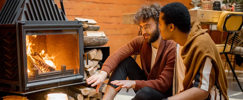 Flue Liner installation for Fireplace Metal in Ladner, BC