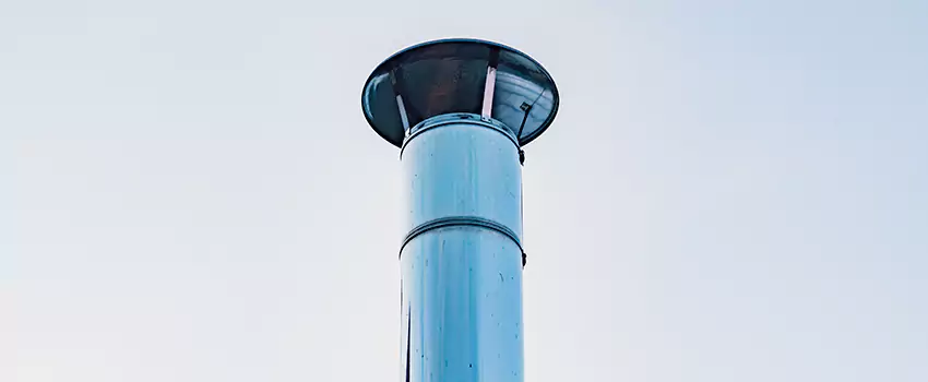 Insulated Metal Chimney Installation in Tilbury, BC