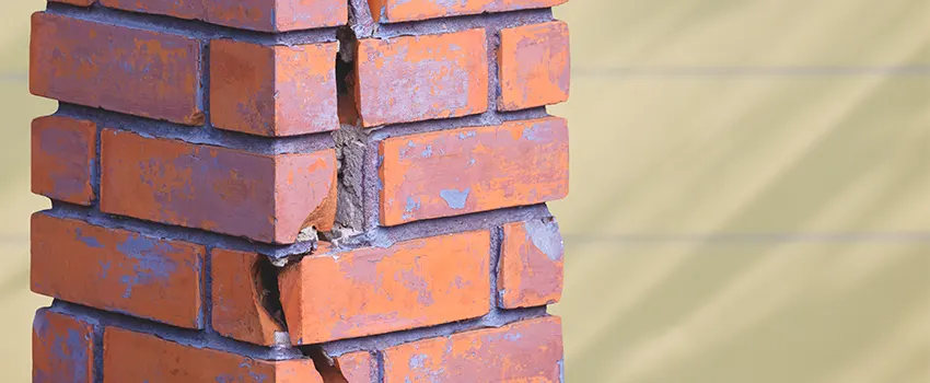 Repairing Cracked Porcelain Tiles for Fireplace in Tilbury, BC