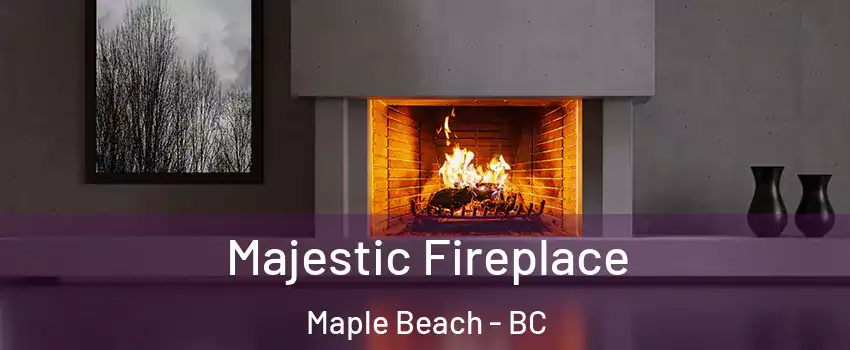  Majestic Fireplace Maple Beach - BC