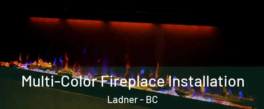  Multi-Color Fireplace Installation Ladner - BC
