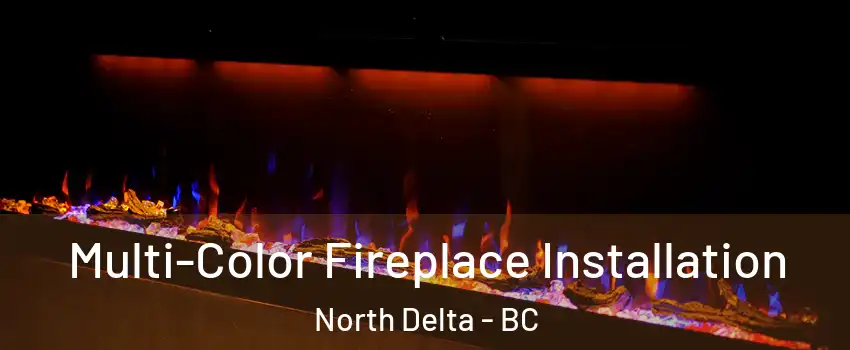  Multi-Color Fireplace Installation North Delta - BC