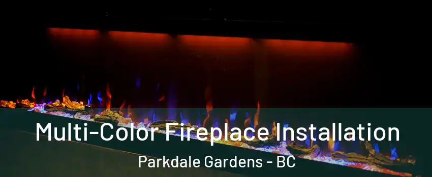 Multi-Color Fireplace Installation Parkdale Gardens - BC
