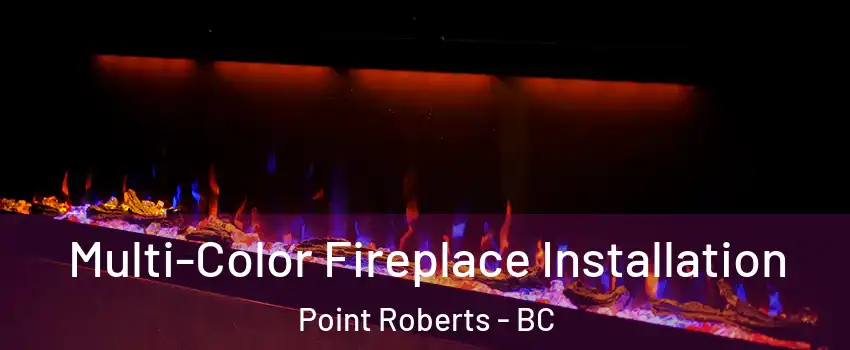  Multi-Color Fireplace Installation Point Roberts - BC