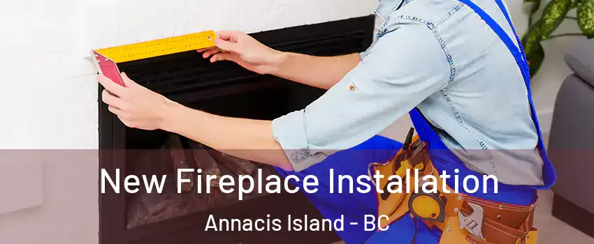  New Fireplace Installation Annacis Island - BC