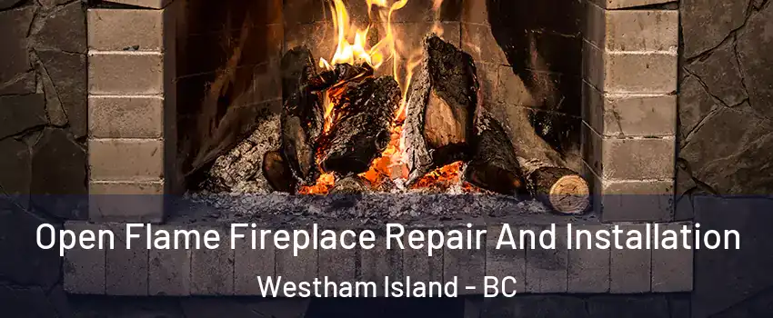  Open Flame Fireplace Repair And Installation Westham Island - BC