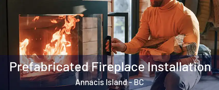  Prefabricated Fireplace Installation Annacis Island - BC